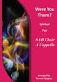 Were You There? SAB choral sheet music cover